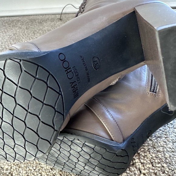 Jimmy Choo Maloy 95 boots size 37 gray - Picture 7 of 7